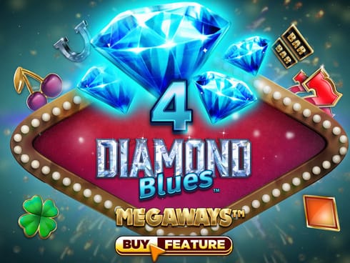 4 Diamond Blues - Megaways screenshot